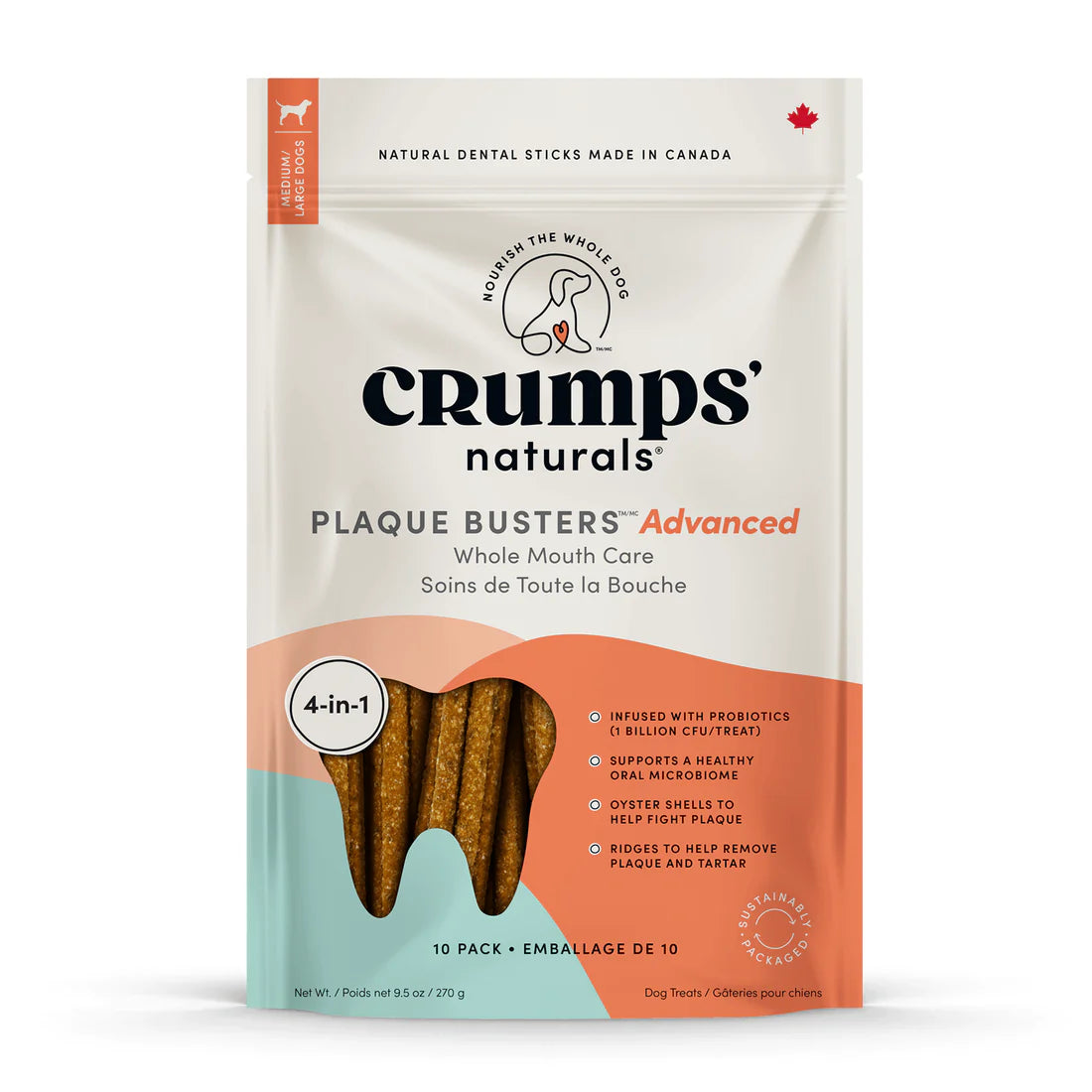 Crumps: Plaque Buster - 10 pack