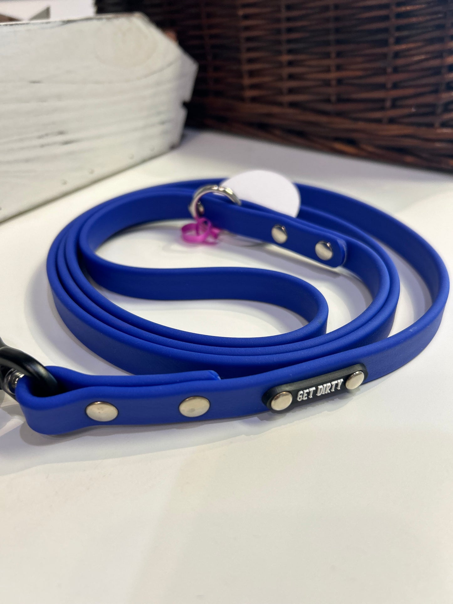 Get Dirty- Biothane 5ft. leashes with Carabiner clip