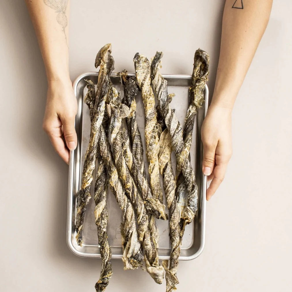 Polkadog Tube: Cod Skin Jerky - 2.5oz