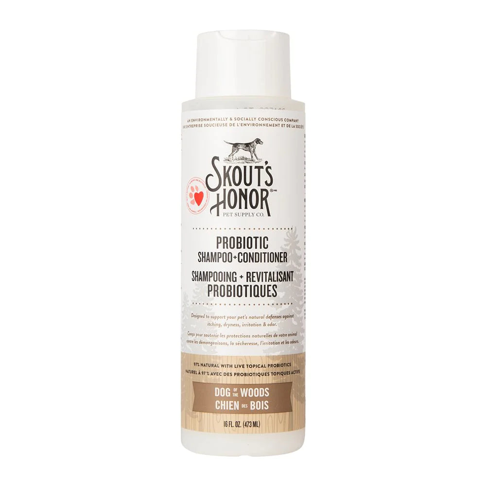 Skouts Honor: Probiotic Shampoo+Conditioner 16oz