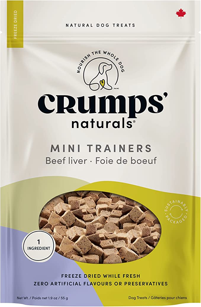 Crumps: Mini Trainers Freeze Dried Beef Liver