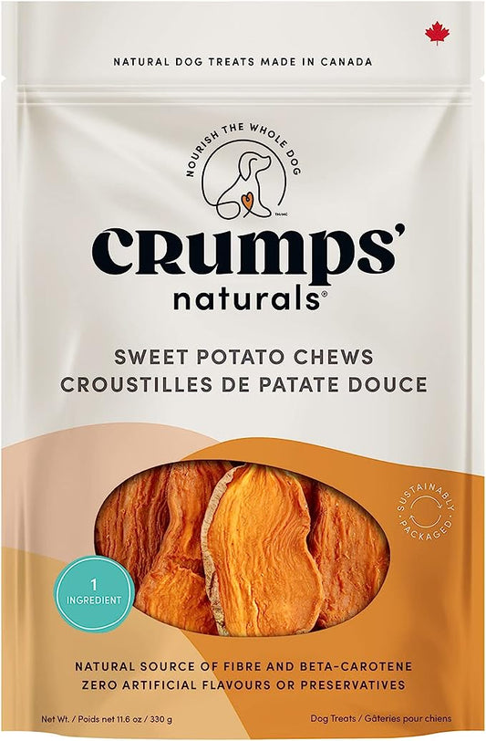 Crumps Naturals: Sweet Potato & Liver Chews - 330g