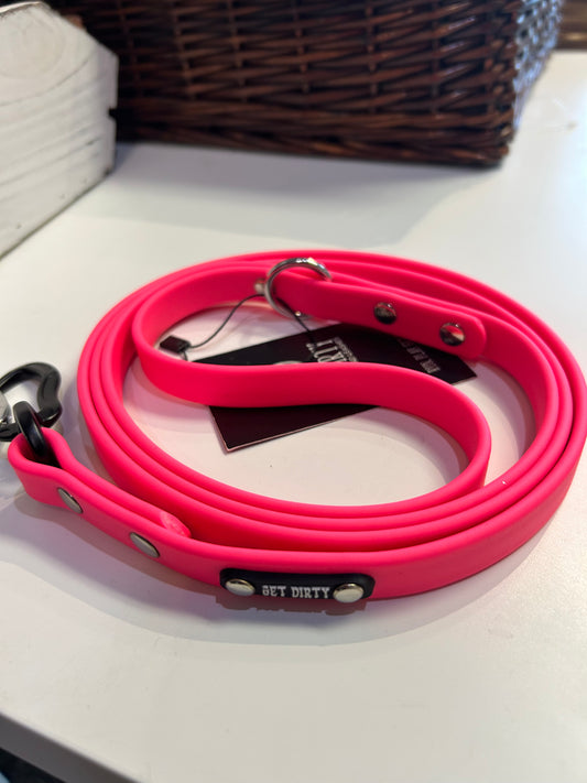 Get Dirty- Biothane 5ft. leashes with Carabiner clip