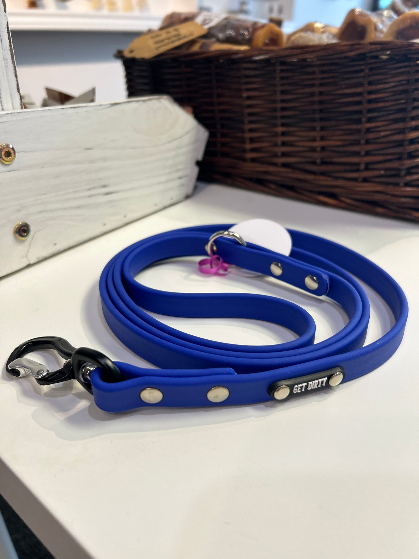 Get Dirty- Biothane 5ft. leashes with Carabiner clip