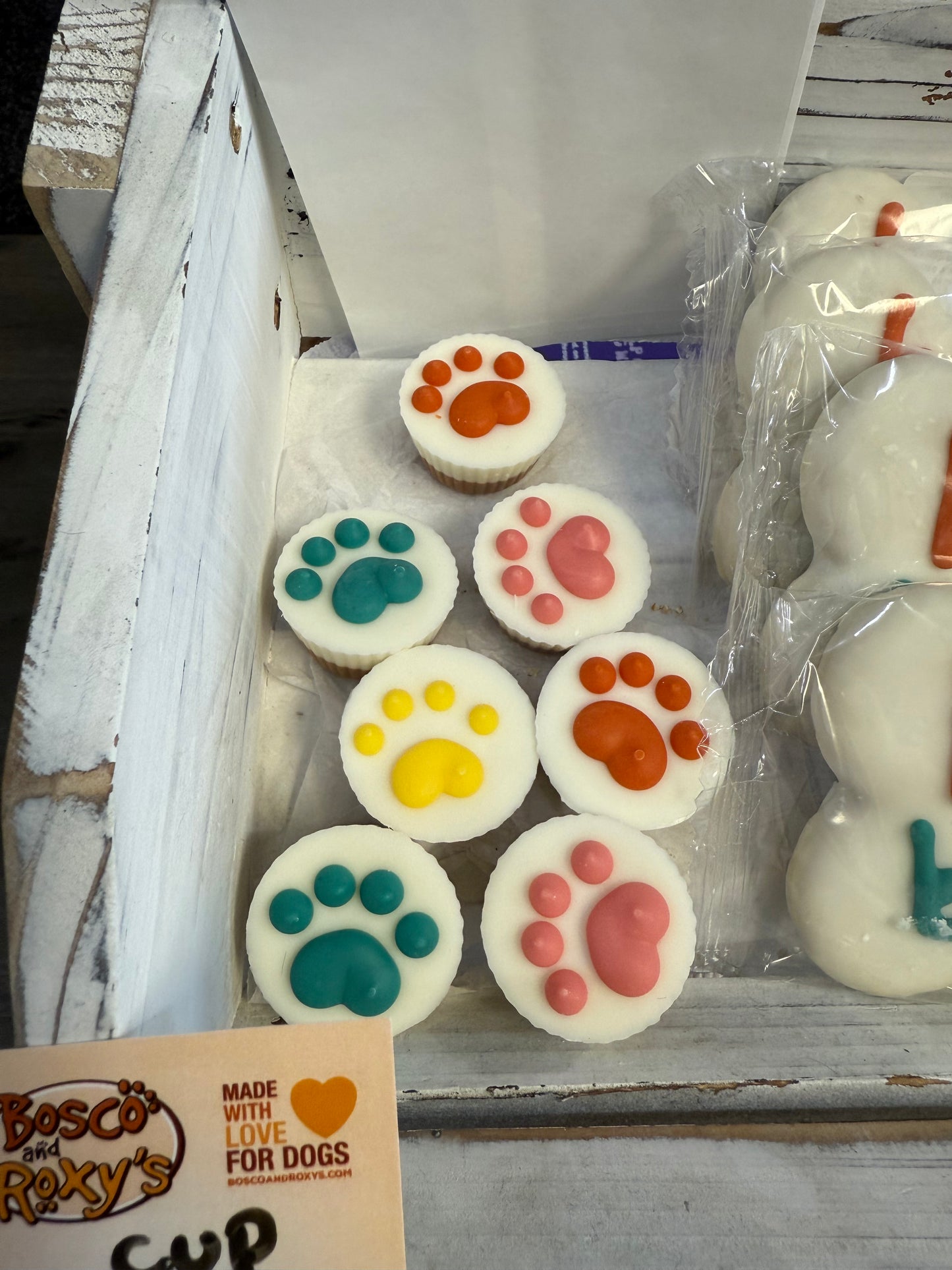 Dog Treat Cup Cookie