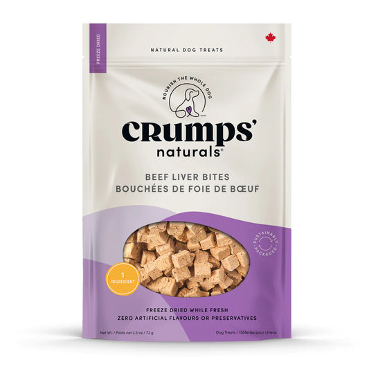 Crumps: Beef Liver Bites Dog - 155g