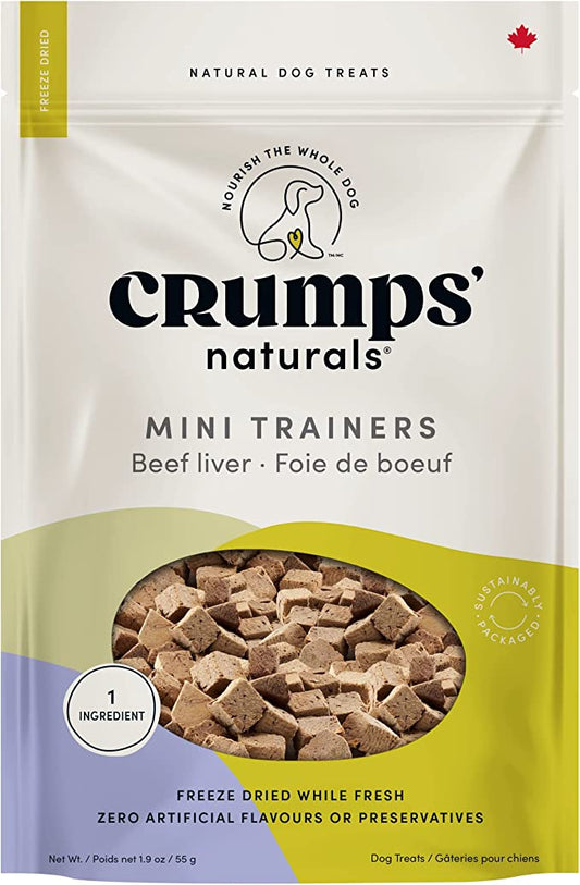 Crumps: Mini Trainers Freeze Dried Beef Liver