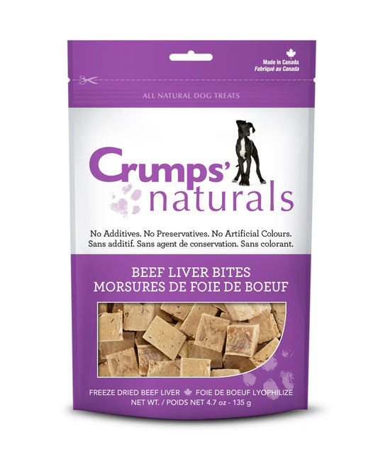 Crumps Naturals: Beef Liver Bites - 280g